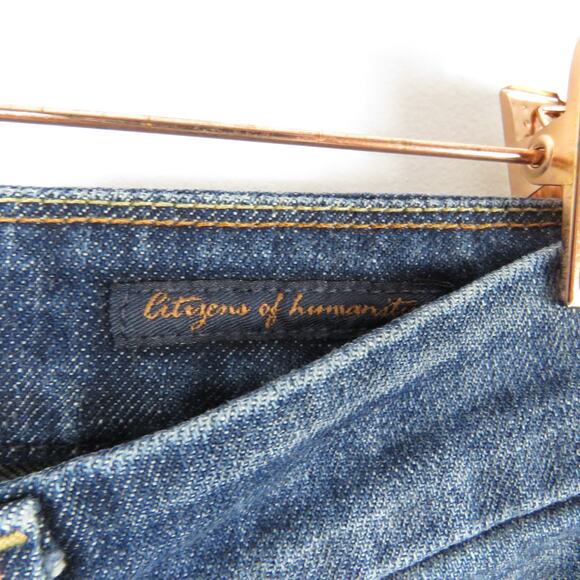 Citizens of Humanity Dunaway #087 Dark Wash Flared Jeans Size 27" - Picture 7 of 7